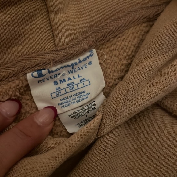 Beige Champion Sweatshirt - Picture 3 of 3